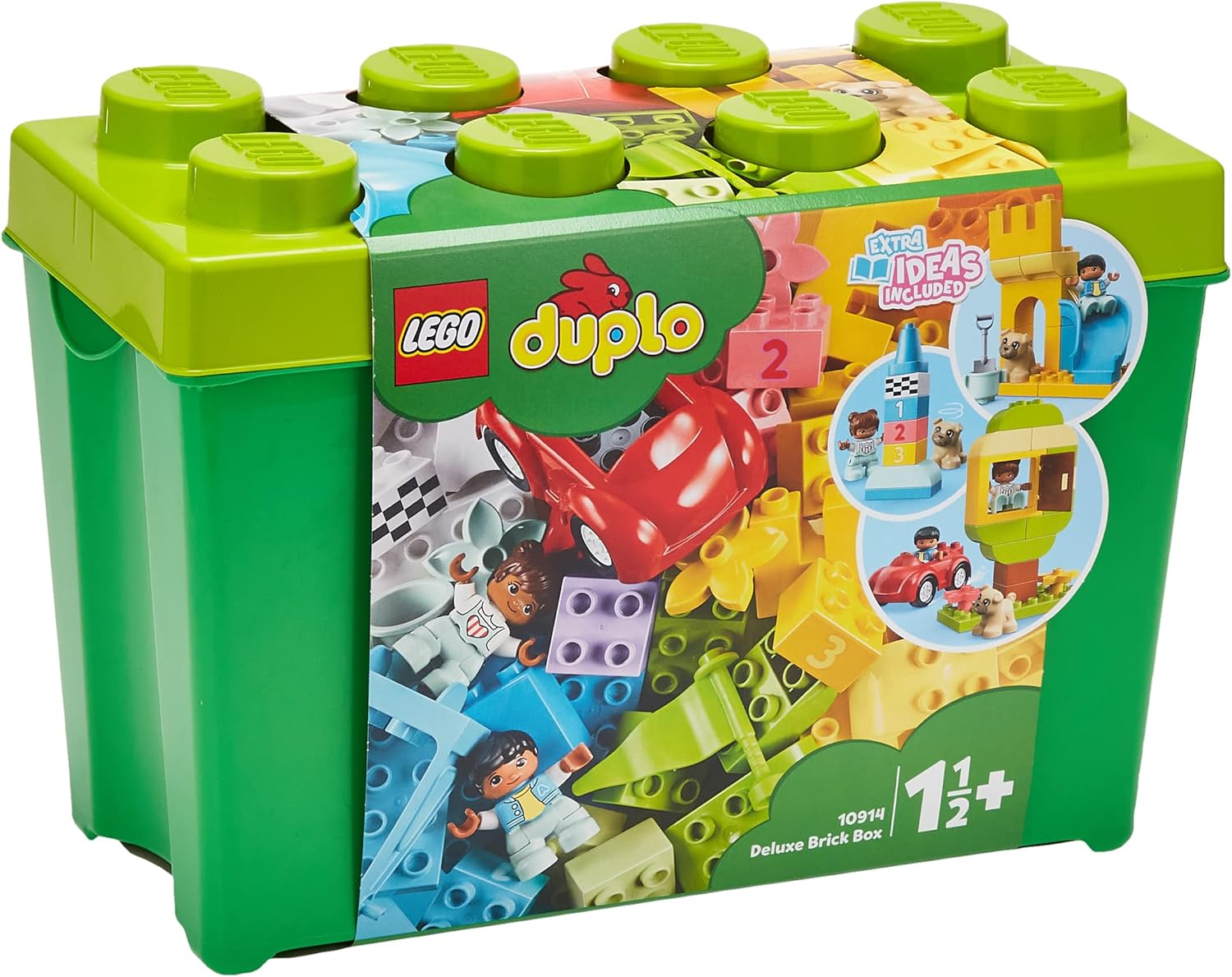 LEGO 10913 Duplo Classic La Boîte de Briques 65 Pièces avec Rangement
